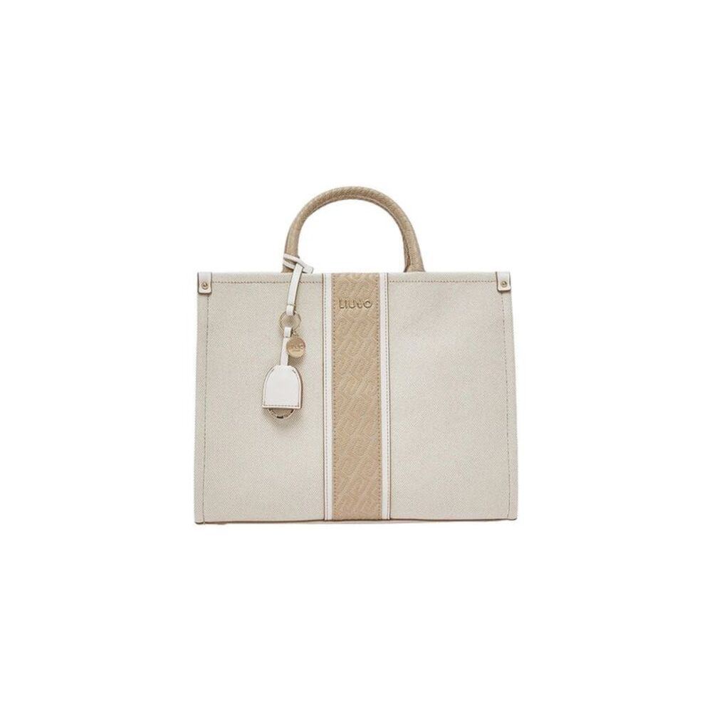 Liu Jo Beige Cotton Women's Handbag